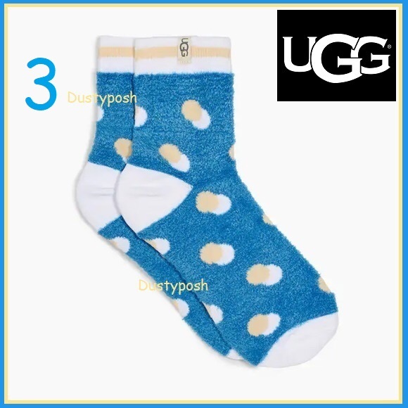 Gretchen Quarter Dot Socks Soft New - Picture 4 of 12